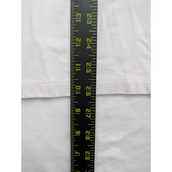 Nautica Mens Long Sleeve Shirt XXL White Stripe Tencel Stretch NWT - Picture 6 of 8